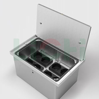 DCT-F131 Recessed Floor Socket