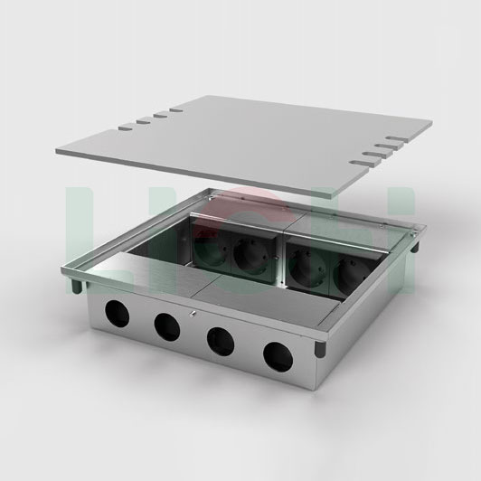 DCT-F134 Recessed Floor Socket